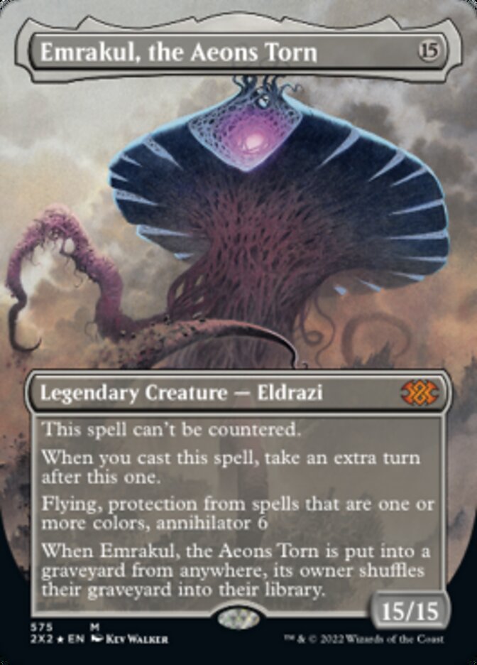 Emrakul, the Aeons Torn (Textured Foil) [Double Masters 2022] | Gaming Infinity