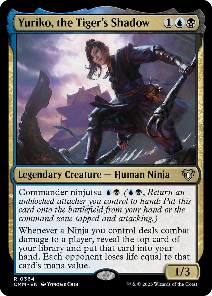 Yuriko, the Tiger's Shadow [Commander Masters] | Gaming Infinity