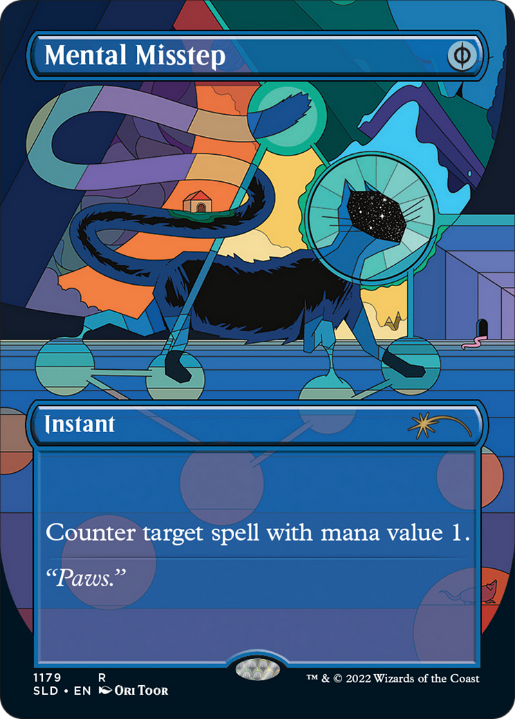 Mental Misstep (Borderless) [Secret Lair Drop Series] | Gaming Infinity