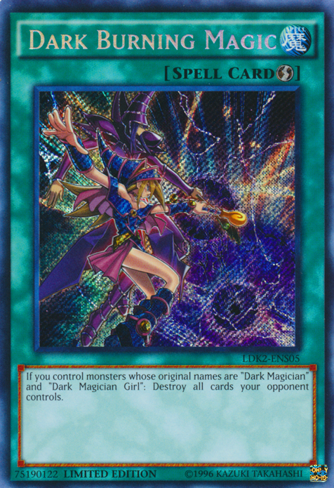 Dark Burning Magic [LDK2-ENS05] Secret Rare | Gaming Infinity