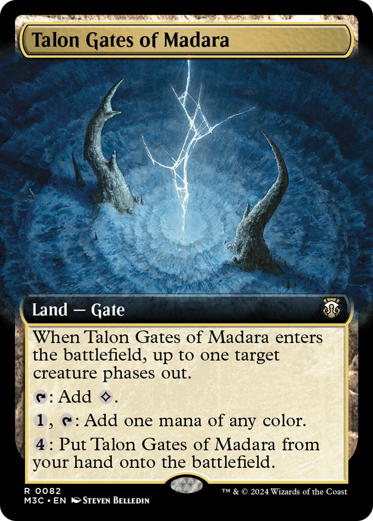 Talon Gates of Madara (Extended Art) (Ripple Foil) [Modern Horizons 3 Commander] | Gaming Infinity
