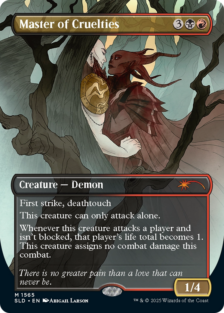 Master of Cruelties (Rainbow Foil) [Secret Lair Drop Series] | Gaming Infinity
