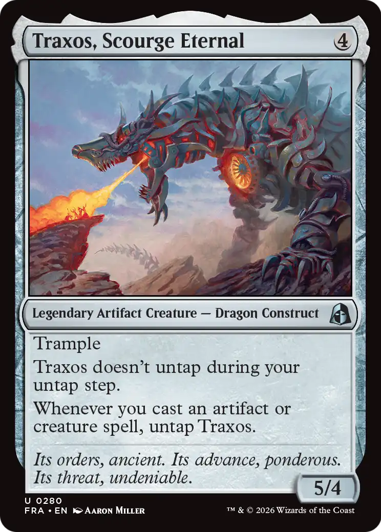 Traxos, Scourge Eternal [Reality Fracture] | Gaming Infinity