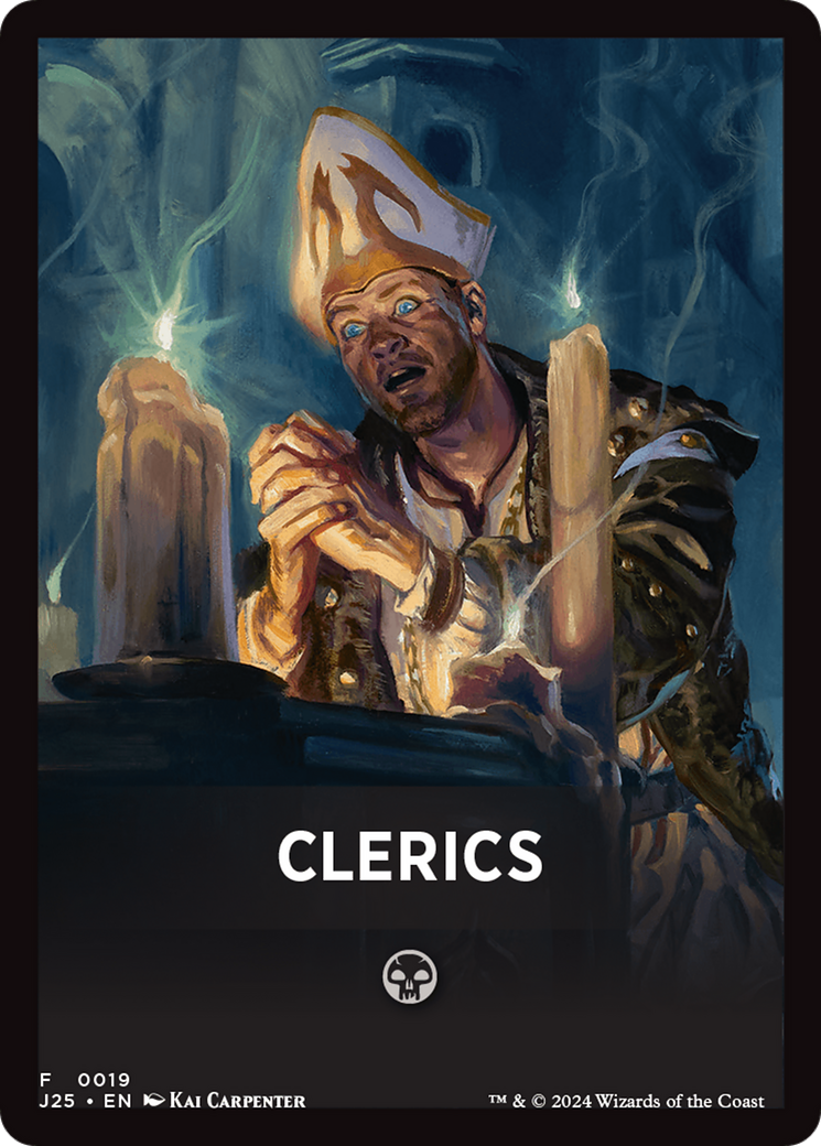 Clerics Theme Card [Foundations Jumpstart Front Cards] | Gaming Infinity