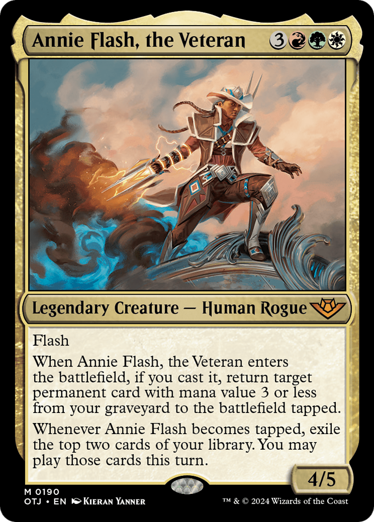 Annie Flash, the Veteran [Outlaws of Thunder Junction] | Gaming Infinity