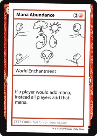 Mana Abundance (2021 Edition) [Mystery Booster Playtest Cards] | Gaming Infinity