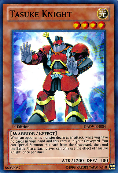 Tasuke Knight [GAOV-EN004] Super Rare | Gaming Infinity