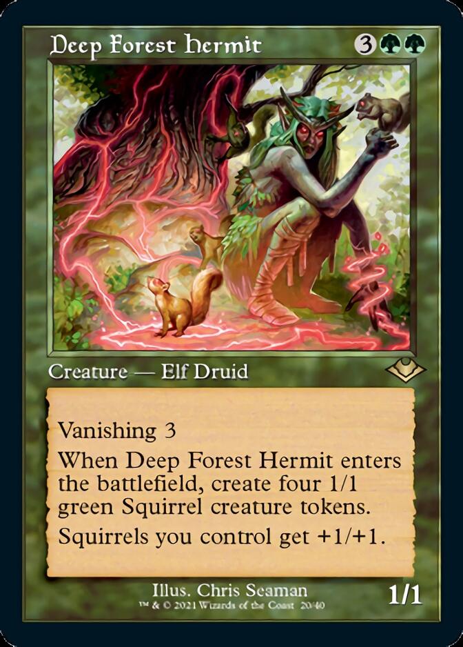 Deep Forest Hermit (Retro Foil Etched) [Modern Horizons] | Gaming Infinity