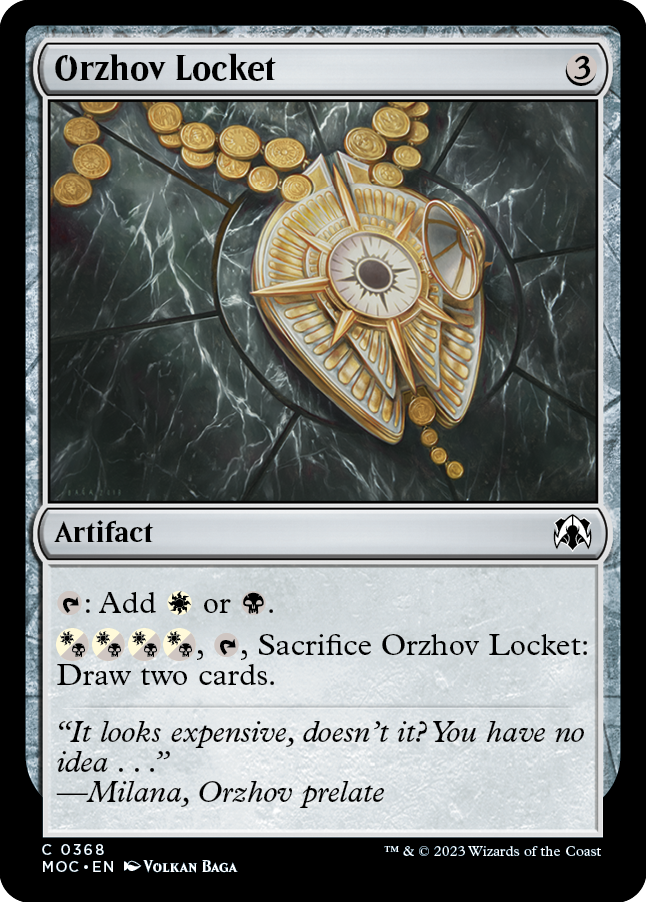 Orzhov Locket [March of the Machine Commander] | Gaming Infinity