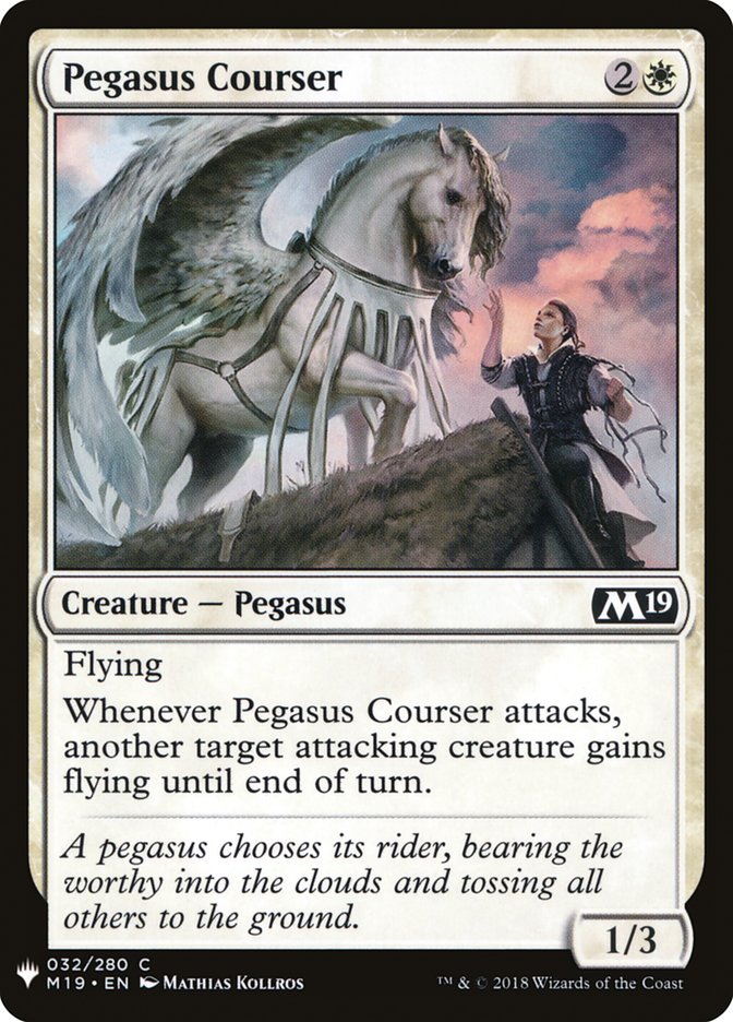 Pegasus Courser [Mystery Booster] | Gaming Infinity