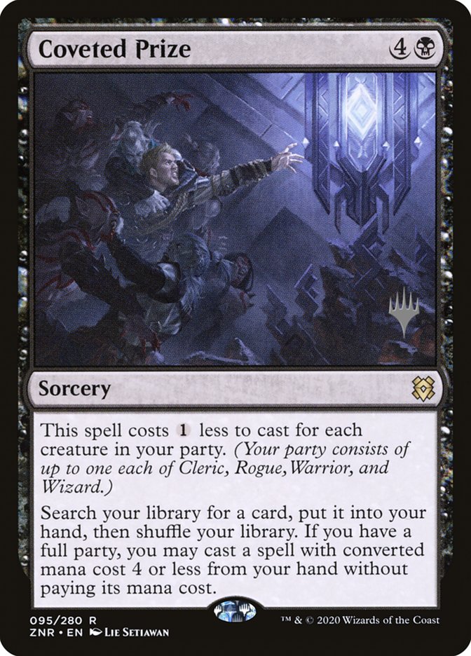 Coveted Prize (Promo Pack) [Zendikar Rising Promos] | Gaming Infinity