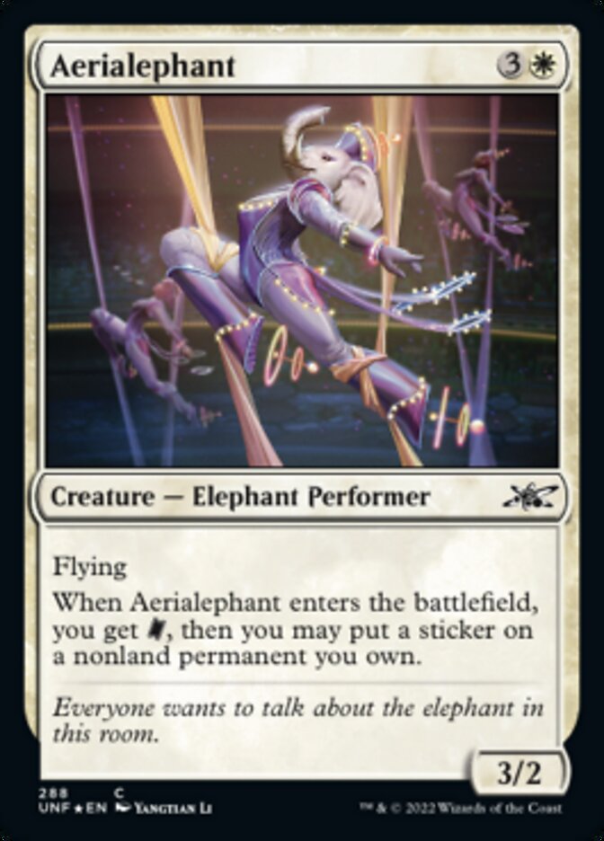 Aerialephant (Galaxy Foil) [Unfinity] | Gaming Infinity