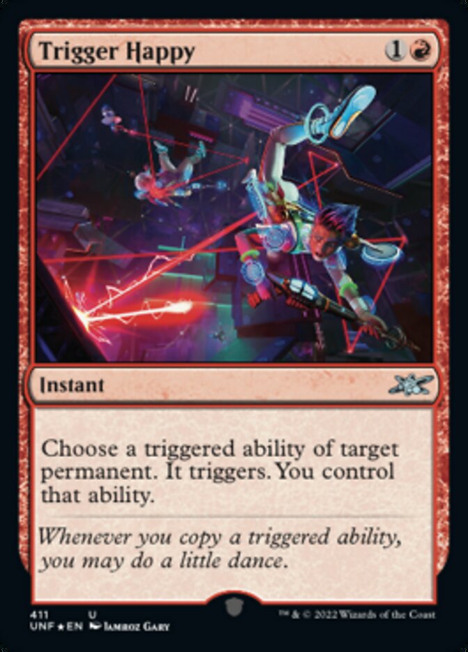 Trigger Happy (Galaxy Foil) [Unfinity] | Gaming Infinity