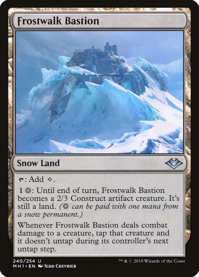Frostwalk Bastion [Modern Horizons] | Gaming Infinity