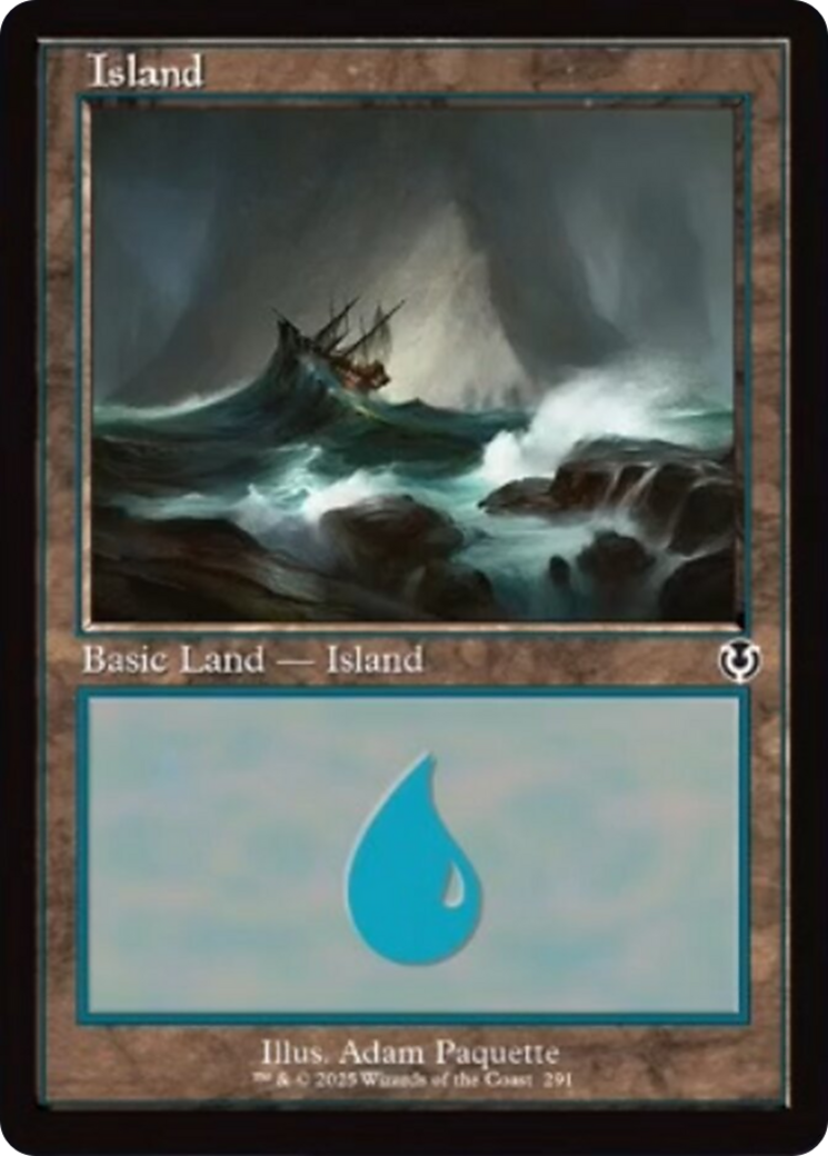 Island (291) (Retro Frame) [Innistrad Remastered] | Gaming Infinity