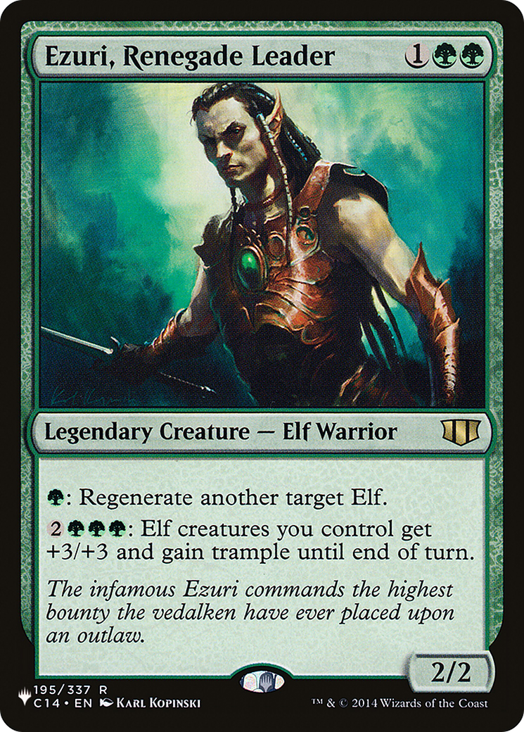 Ezuri, Renegade Leader [The List] | Gaming Infinity