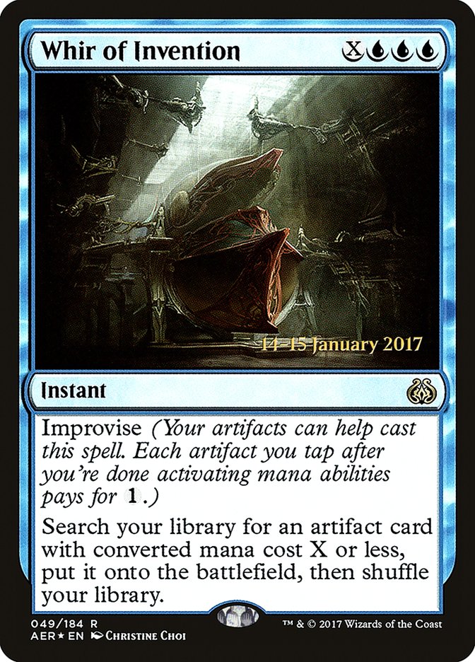 Whir of Invention [Aether Revolt Prerelease Promos] | Gaming Infinity