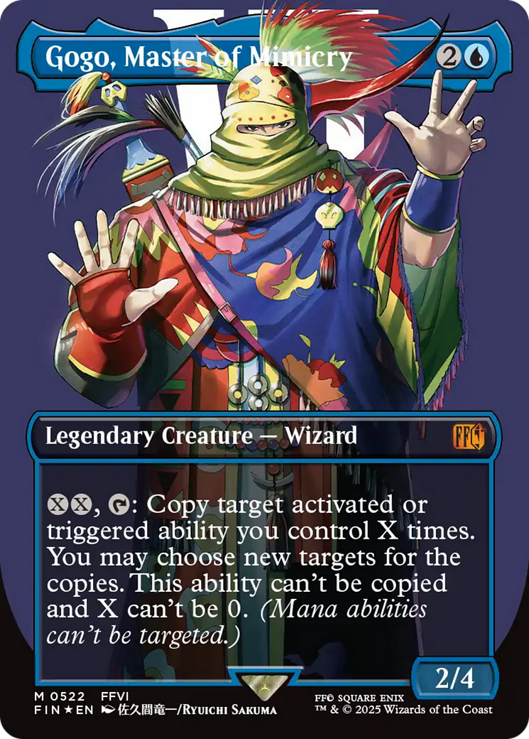 Gogo, Master of Mimicry (Borderless) (Surge Foil) [FINAL FANTASY] | Gaming Infinity