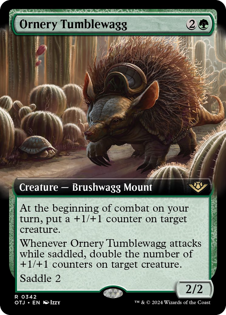 Ornery Tumblewagg (Extended Art) [Outlaws of Thunder Junction] | Gaming Infinity