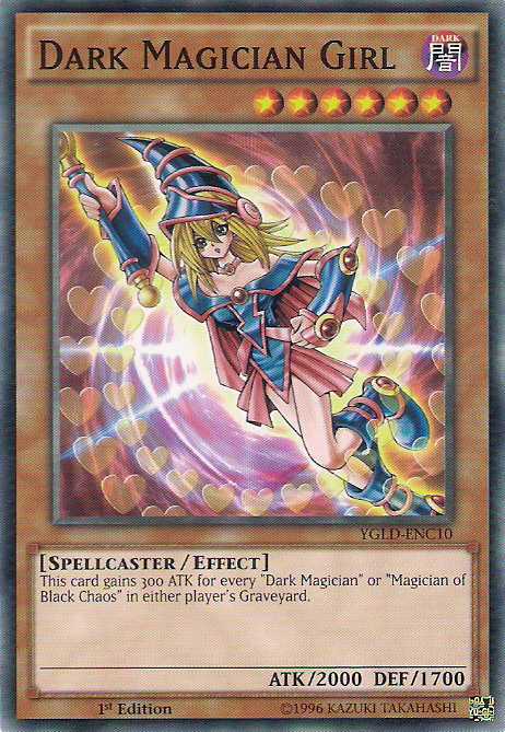 Dark Magician Girl [YGLD-ENC10] Common | Gaming Infinity