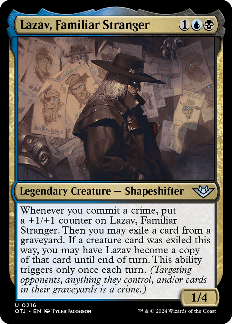 Lazav, Familiar Stranger [Outlaws of Thunder Junction] | Gaming Infinity