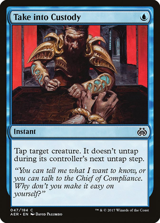 Take into Custody [Aether Revolt] | Gaming Infinity