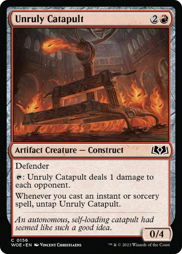 Unruly Catapult [Wilds of Eldraine] | Gaming Infinity