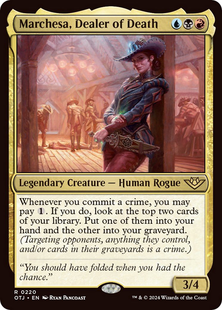 Marchesa, Dealer of Death [Outlaws of Thunder Junction] | Gaming Infinity