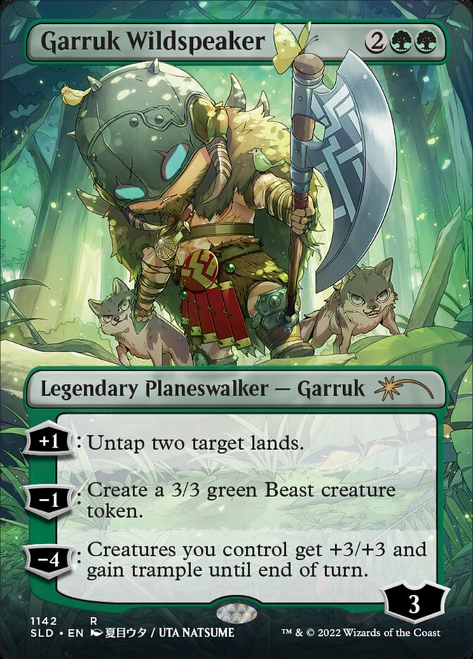 Garruk Wildspeaker (Borderless) [Secret Lair Drop Series] | Gaming Infinity