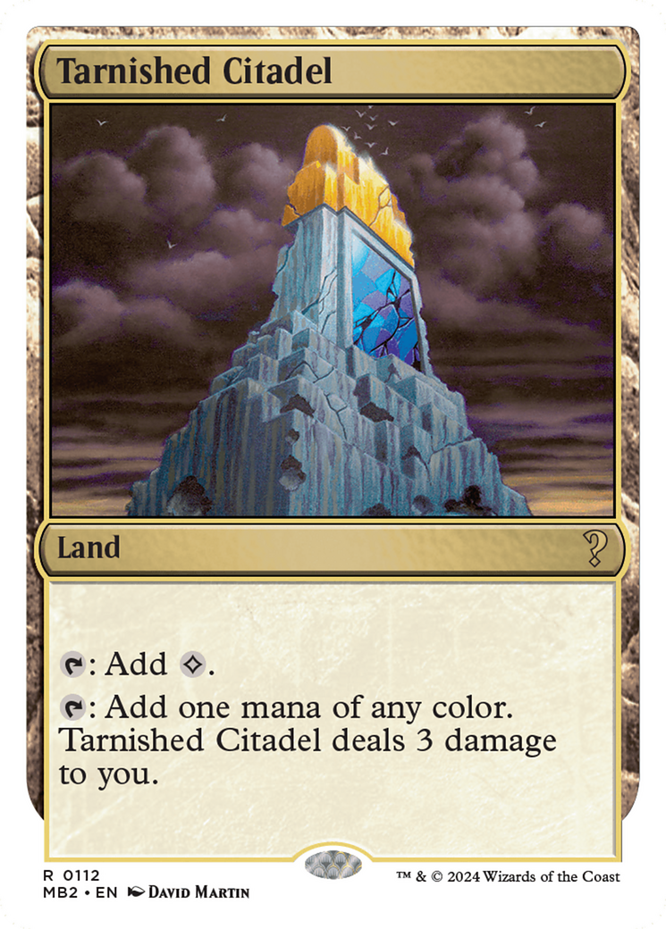 Tarnished Citadel (White Border) [Mystery Booster 2] | Gaming Infinity