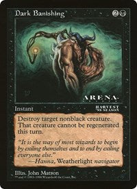 Dark Banishing (Oversized) [Oversize Cards] | Gaming Infinity