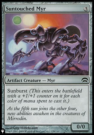 Suntouched Myr [The List] | Gaming Infinity