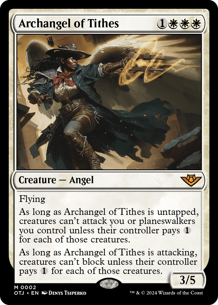 Archangel of Tithes [Outlaws of Thunder Junction] | Gaming Infinity