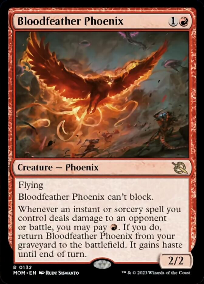 Bloodfeather Phoenix [March of the Machine] | Gaming Infinity