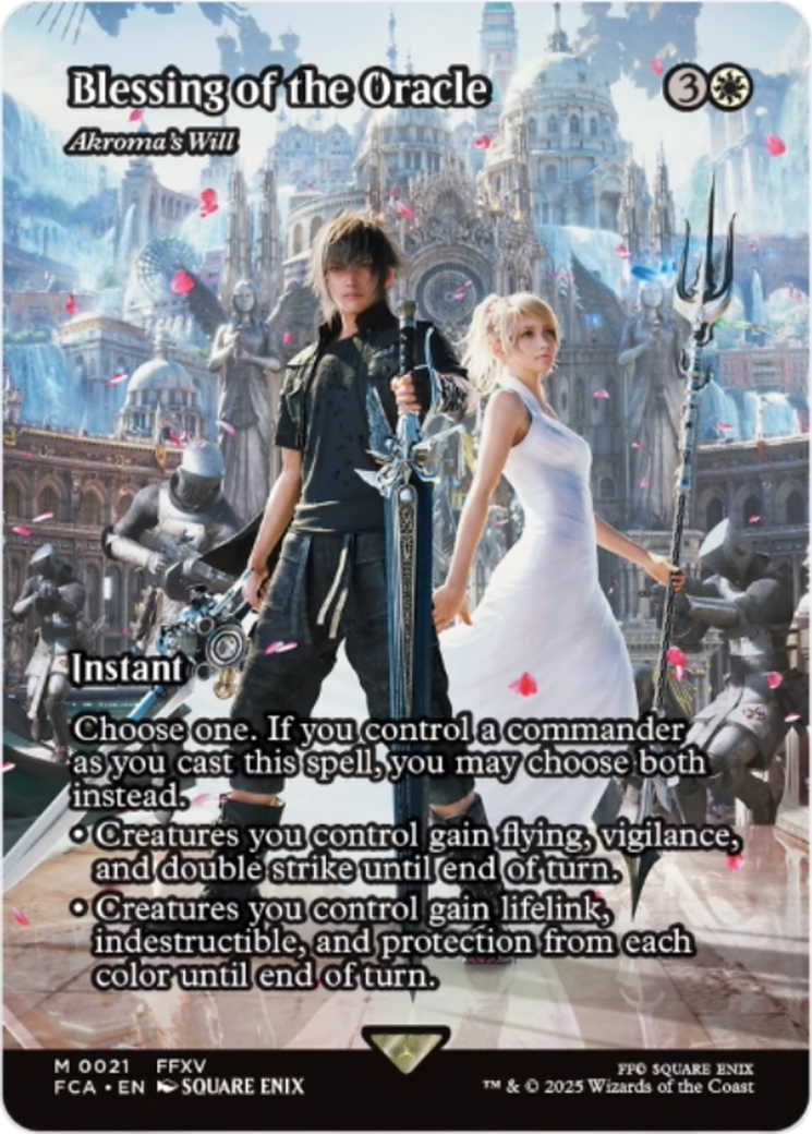 Blessing of the Oracle - Akroma's Will (Showcase) [FINAL FANTASY : Through the Ages] | Gaming Infinity