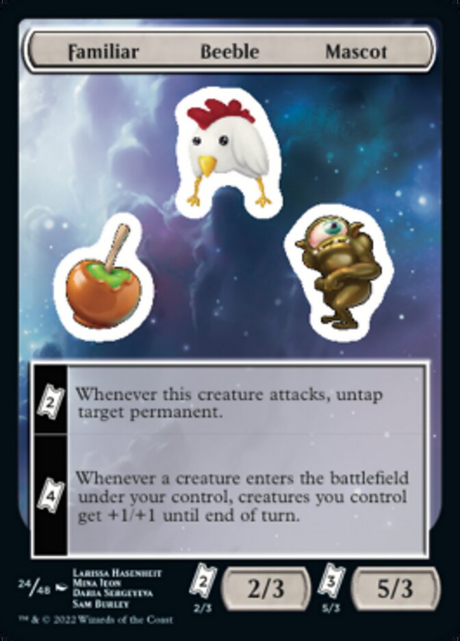 Familiar Beeble Mascot [Unfinity Stickers] | Gaming Infinity