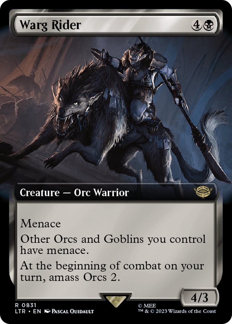 Warg Rider (Extended Art) [The Lord of the Rings: Tales of Middle-Earth] | Gaming Infinity