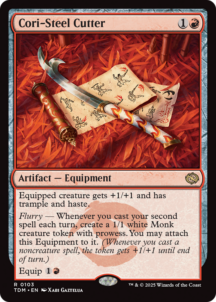 Cori-Steel Cutter [Tarkir: Dragonstorm] | Gaming Infinity