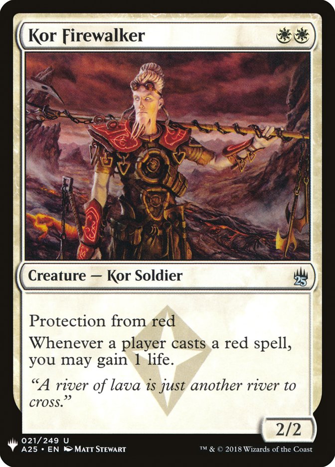 Kor Firewalker [Mystery Booster] | Gaming Infinity