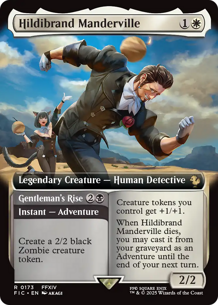 Hildibrand Manderville // Gentleman's Rise (Extended Art) [FINAL FANTASY Commander] | Gaming Infinity