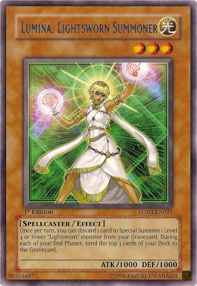 Lumina, Lightsworn Summoner [LODT-EN021] Rare | Gaming Infinity