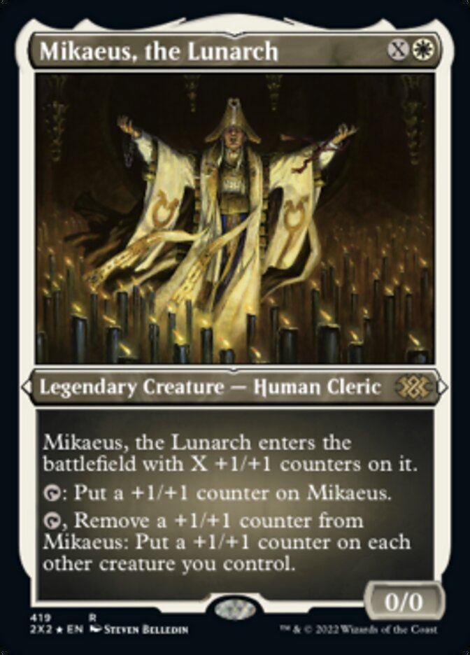 Mikaeus, the Lunarch (Foil Etched) [Double Masters 2022] | Gaming Infinity