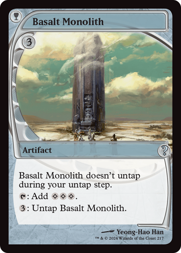 Basalt Monolith (Future Sight) [Mystery Booster 2] | Gaming Infinity