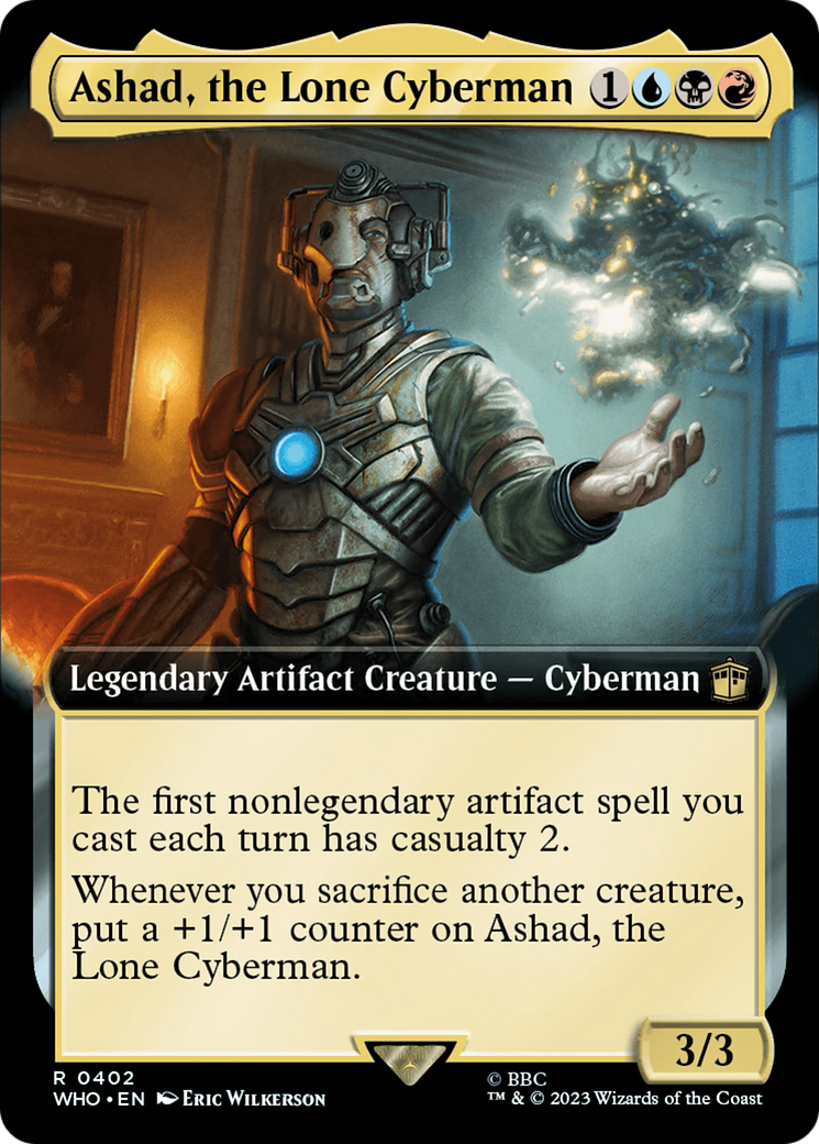 Ashad, the Lone Cyberman (Extended Art) [Doctor Who] | Gaming Infinity