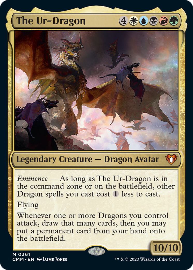 The Ur-Dragon [Commander Masters] | Gaming Infinity