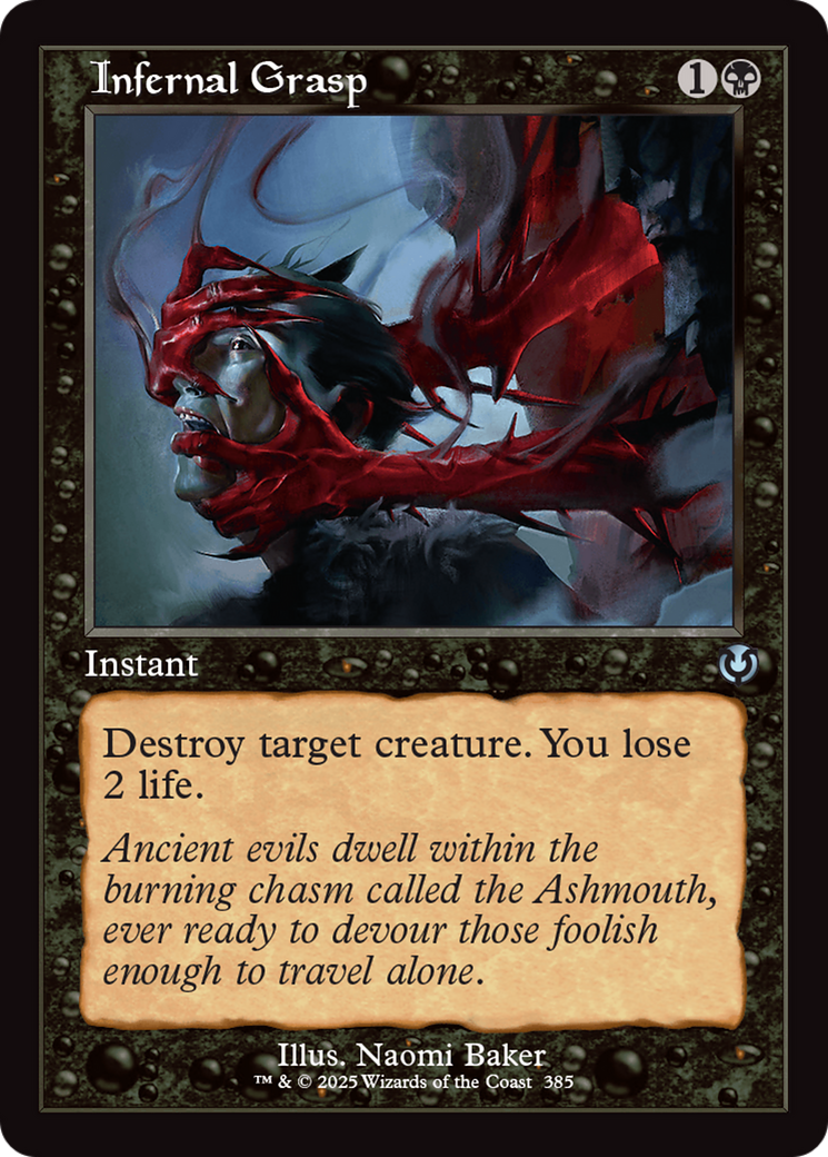 Infernal Grasp (Retro Frame) [Innistrad Remastered] | Gaming Infinity