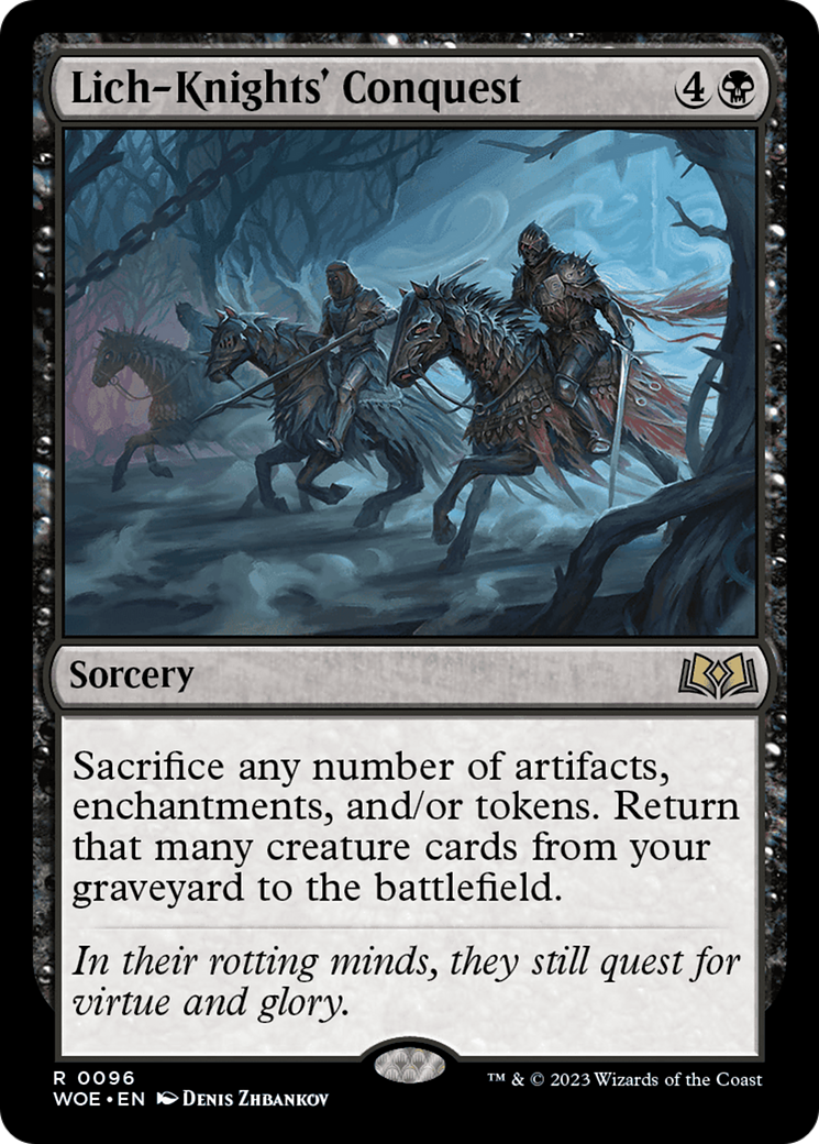 Lich-Knights' Conquest [Wilds of Eldraine] | Gaming Infinity