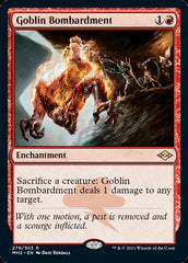 Goblin Bombardment (Foil Etched) [Modern Horizons 2] | Gaming Infinity