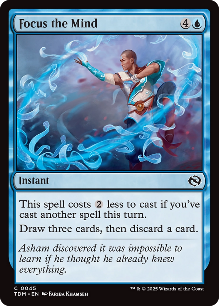 Focus the Mind [Tarkir: Dragonstorm] | Gaming Infinity