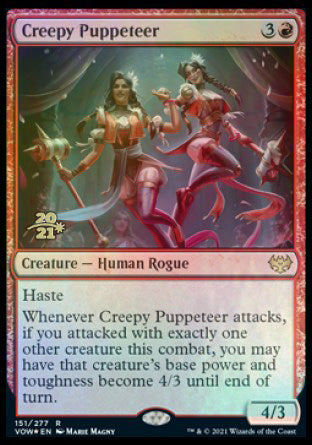 Creepy Puppeteer [Innistrad: Crimson Vow Prerelease Promos] | Gaming Infinity